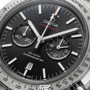 ⁦Omega Speedmaster '57 Co-Axial – Black Dial & Silver Bezel⁩ - الصورة ⁦2⁩
