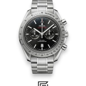 Omega Speedmaster 57 Black Dial Silver Bezel