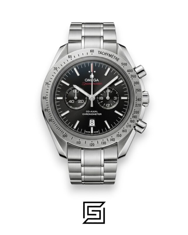 Omega Speedmaster 57 Black Dial Silver Bezel