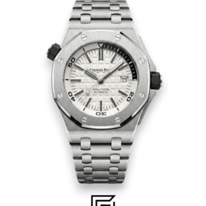 AP Royal Oak Diver White