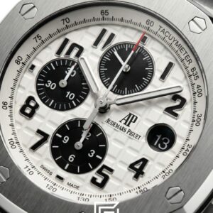 ⁦Audemars Piguet Royal Oak Offshore Chronograph "Panda" White Dial Automatic - 42mm⁩ - الصورة ⁦2⁩