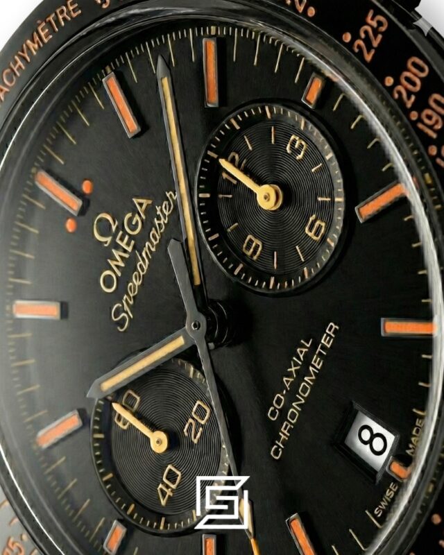 Omega Speedmaster Dark Side of the Moon – Vintage Black Dial & Suede Strap