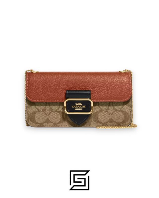 Bags,Leather,Women Morgan Crossbody In Colorblock Signautre Canvas CF475 Coach