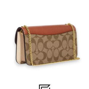 Bags,Leather,Women Morgan Crossbody In Colorblock Signautre Canvas CF475 Coach