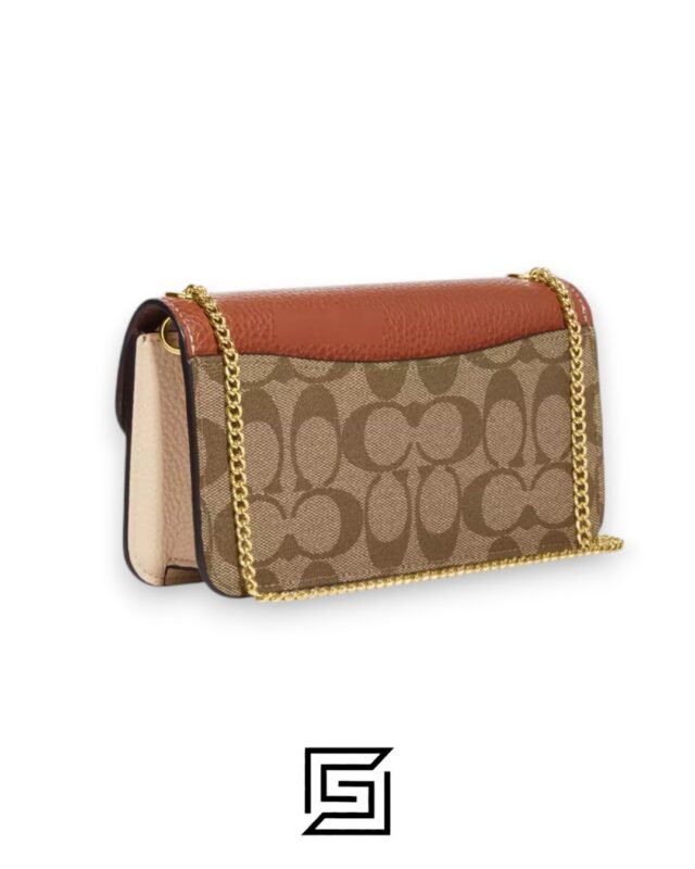 Bags,Leather,Women Morgan Crossbody In Colorblock Signautre Canvas CF475 Coach