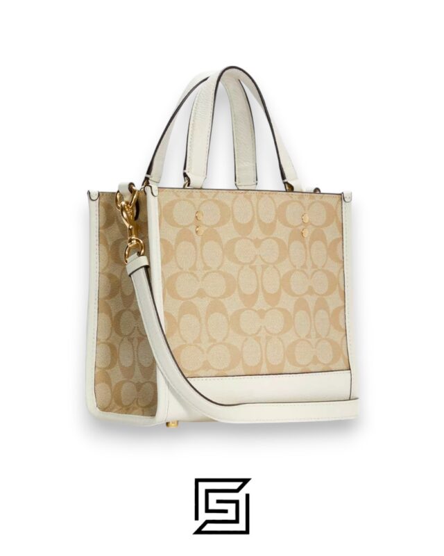 Bags,Women Dempsey Tote Bag 22 In Signature Canvas C5122 Coach