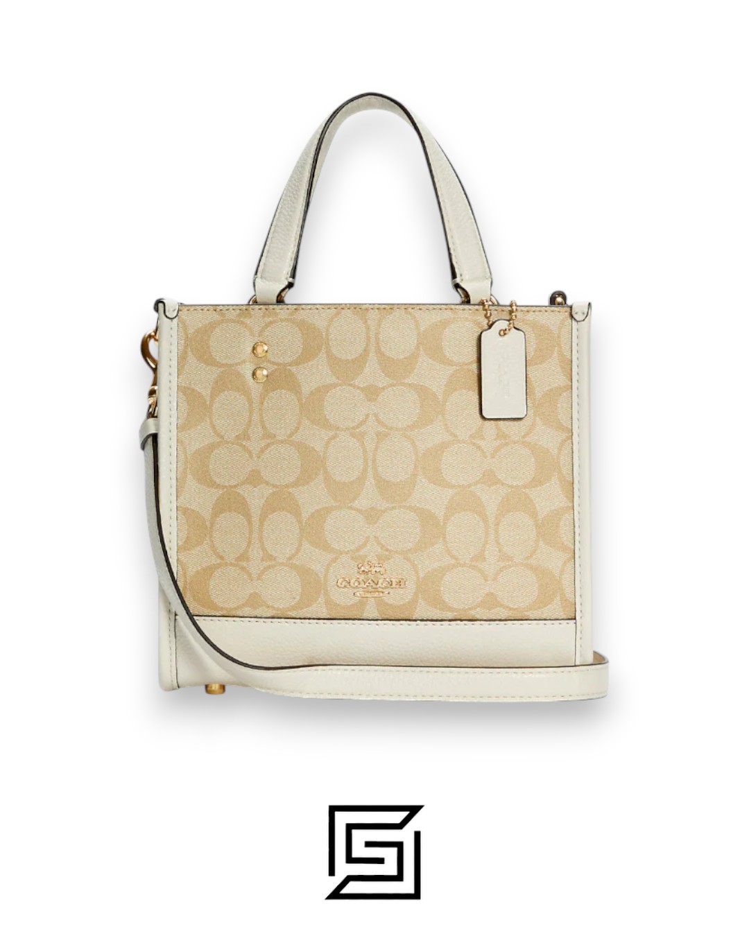 Bags,Women Dempsey Tote Bag 22 In Signature Canvas C5122 Coach