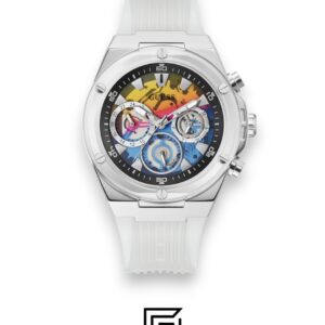 ⁦GUESS MEN TRANSPARENT TONE Analog Watch -GW0425G4⁩ - الصورة ⁦1⁩