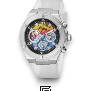 ⁦GUESS MEN TRANSPARENT TONE Analog Watch -GW0425G4⁩ - الصورة ⁦2⁩