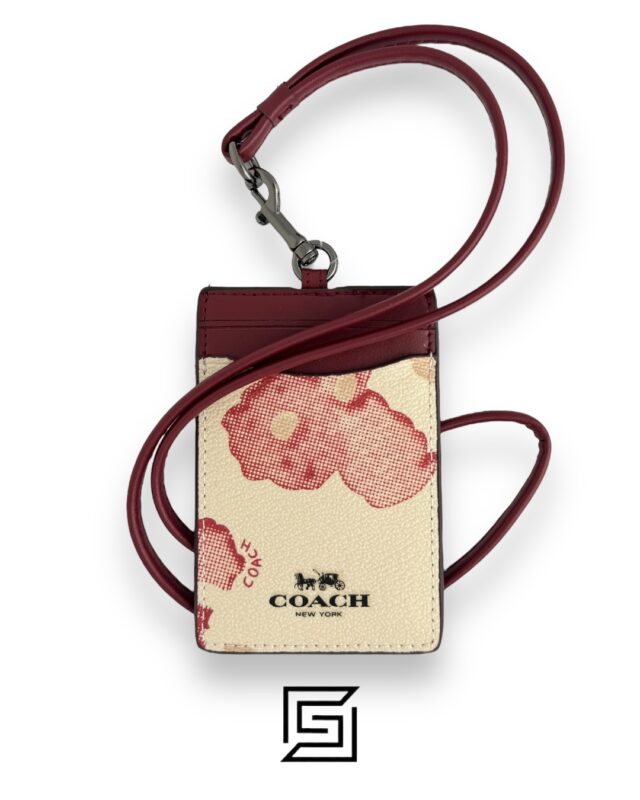 ID lanyard with Fllowers print C8685