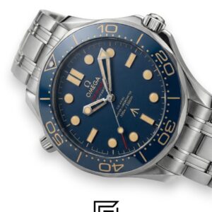 ⁦Omega Seamaster 007 Edition – Bond Style – Blue Dial – Automatic (42mm)⁩ - الصورة ⁦2⁩