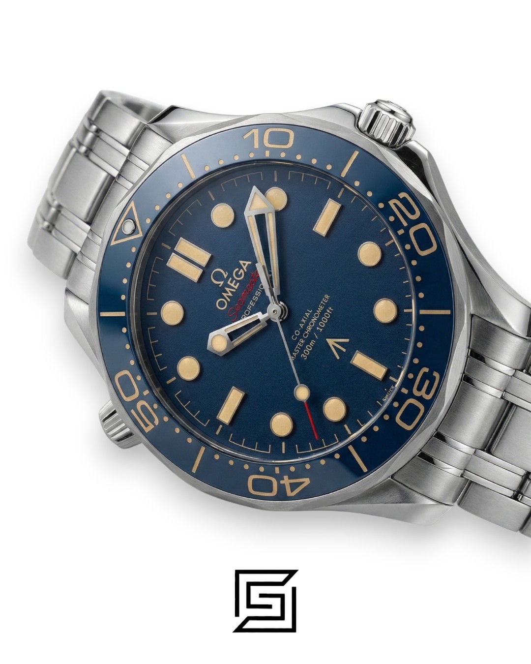 ⁦Omega Seamaster 007 Edition – Bond Style – Blue Dial – Automatic (42mm)⁩ - الصورة ⁦2⁩