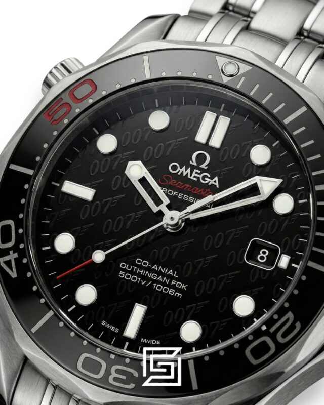 Omega Seamaster Professional Diver 300M – 50th Anniversary "James Bond" – Black Dial (41mm)