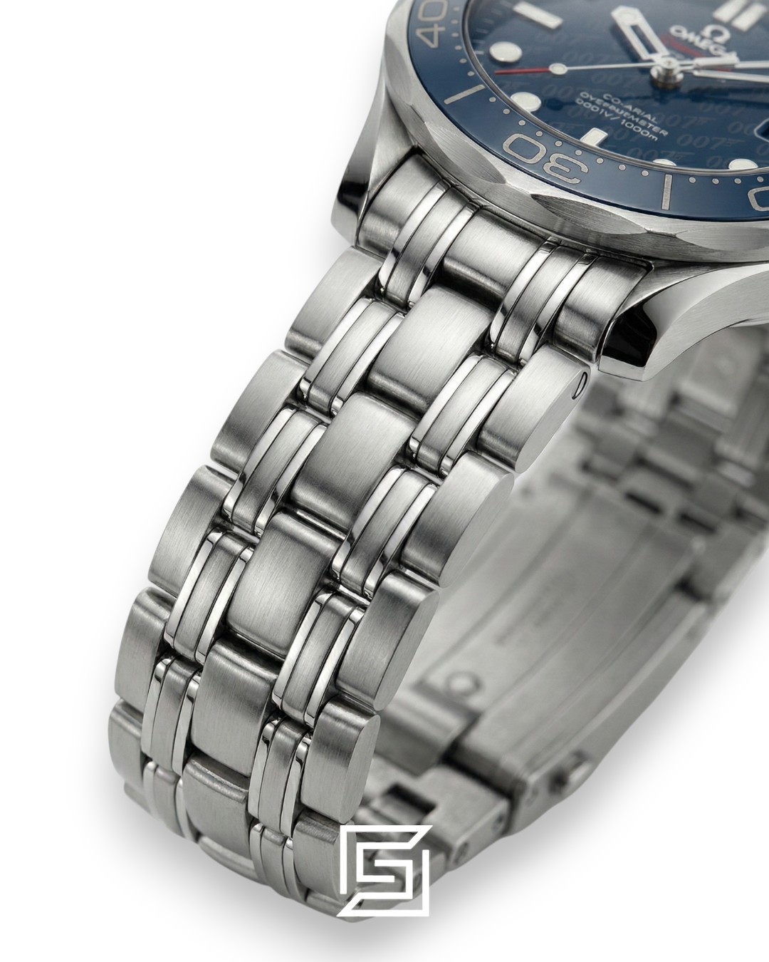 ⁦Omega Seamaster Professional Diver 300M – 50th Anniversary "James Bond" – Blue Dial (41mm)⁩ - الصورة ⁦3⁩