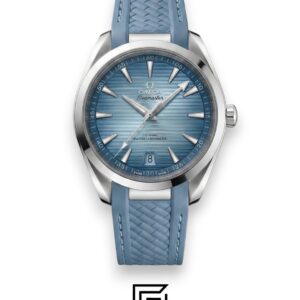 Omega Aqua Terra Blue Teak Dial