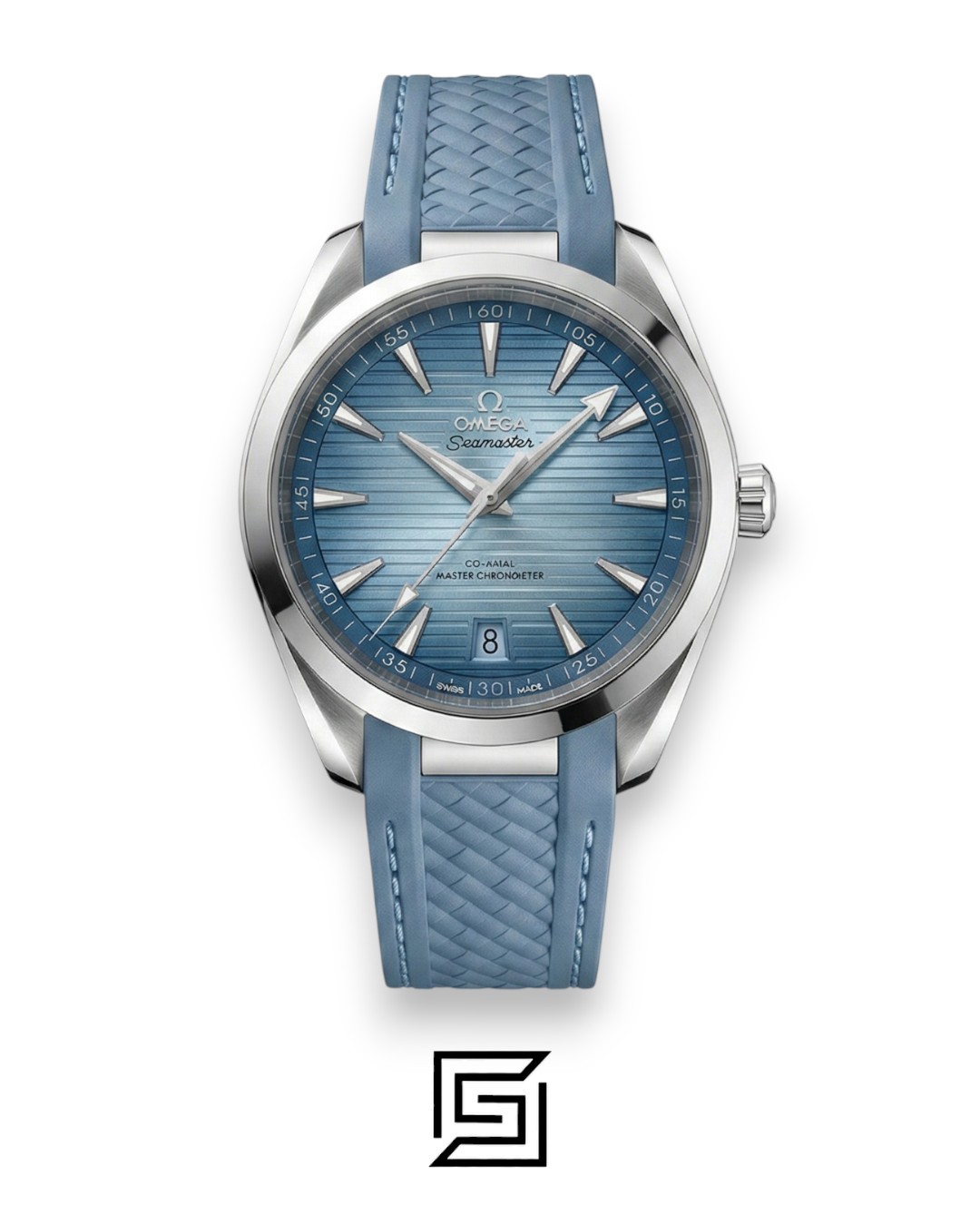 Omega Aqua Terra Blue Teak Dial