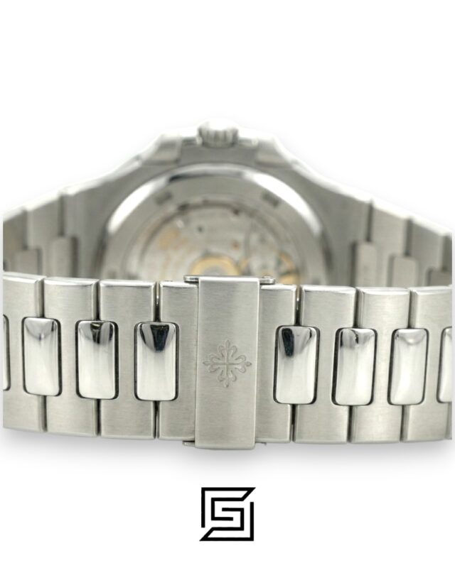 Patek Philippe Nautilus – White Dial – Pink Gem Bezel – Japanese Automatic