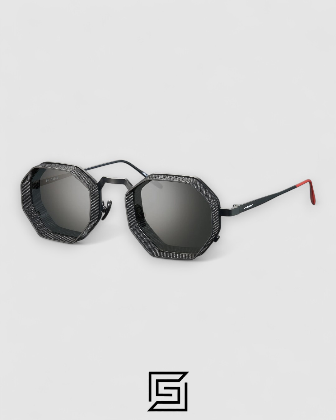 ⁦Vysen The Boby - Black Frame Black Leanses⁩ - الصورة ⁦1⁩