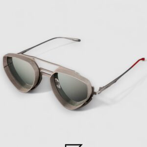 ⁦Vysen Enzo - EZ3 Silver Matte Frame Silver Mirror Leanses⁩ - الصورة ⁦3⁩
