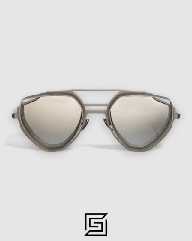 Vysen Enzo - EZ3 Silver Matte Frame Silver Mirror Leanses