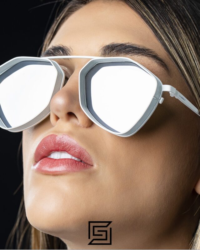 Vysen The Ezy - E7 White Matte Frame Silver Mirror Leanses Limited Edition