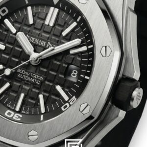 Royal oak offshore WF0851 automatic flat-r/black - black - Image 2