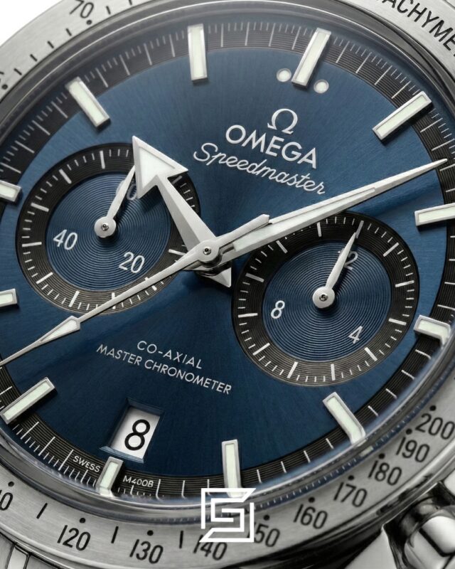 Omega Speedmaster '57 Co-Axial Chronograph – Blue Dial & Stainless Steel