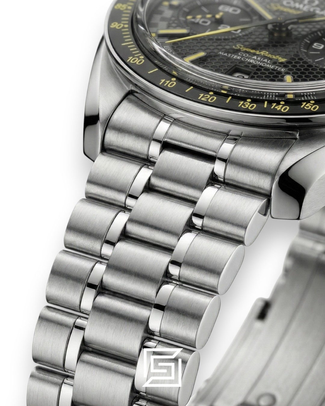 ⁦Omega Seamaster Planet Ocean Chronograph – Orange Bezel & Steel⁩ - الصورة ⁦3⁩