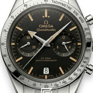 ⁦Omega Speedmaster Blue Chronograph – Steel Bracelet & Date⁩ - الصورة ⁦2⁩