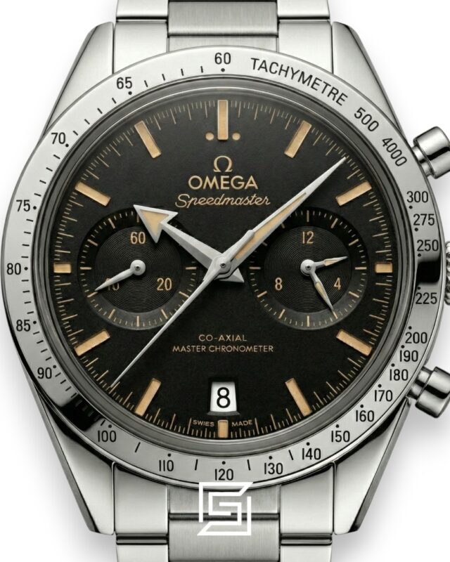 Omega Speedmaster Blue Chronograph – Steel Bracelet & Date