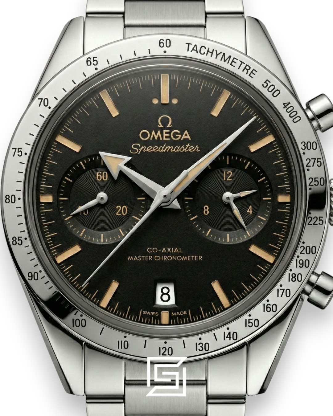 ⁦Omega Speedmaster Blue Chronograph – Steel Bracelet & Date⁩ - الصورة ⁦2⁩
