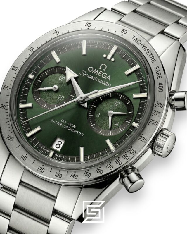 Omega Speedmaster '57 Co-Axial Chronograph – Green Dial & Stainless Steel