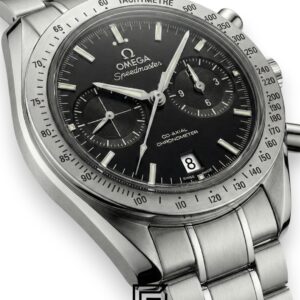 ⁦Omega Speedmaster '57 Co-Axial – Black Dial & Steel⁩ - الصورة ⁦2⁩