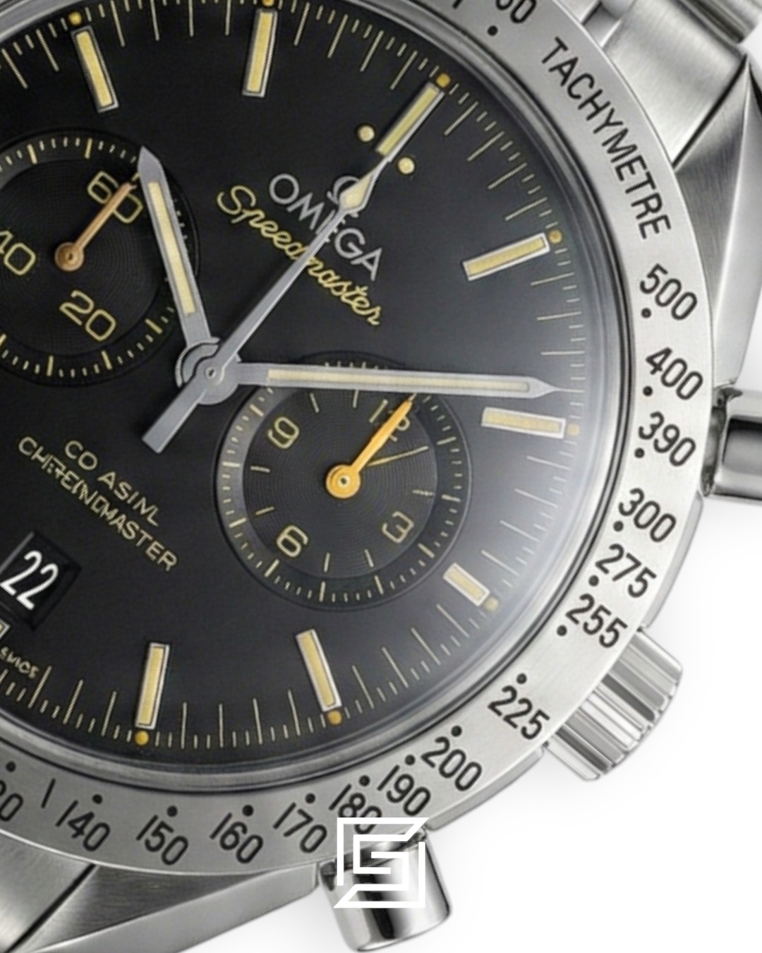 ⁦Omega Speedmaster '57 Co-Axial – Vintage Black Dial & Steel⁩ - الصورة ⁦2⁩
