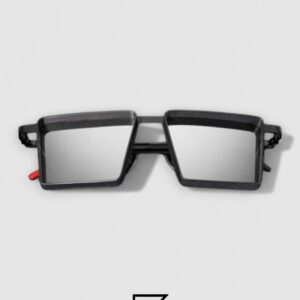 ⁦Vysen The Alec - AL5 Black Matte Frame Silver Mirror Lenses⁩ - الصورة ⁦3⁩