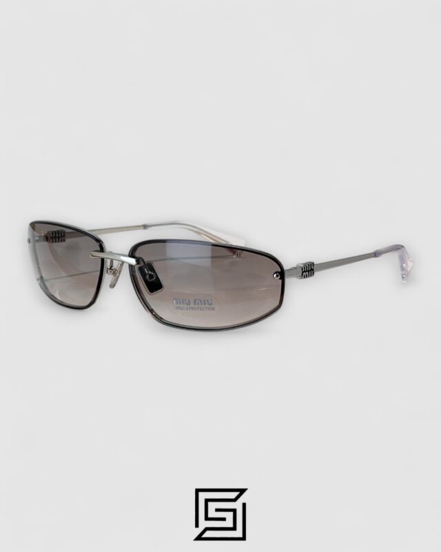 Miu Miu MUA50S Pink Lenses and Silver Frame