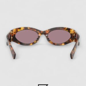 ⁦Miu Miu SMU11w Brown Lenses and Tiger Brown Frame⁩ - الصورة ⁦3⁩