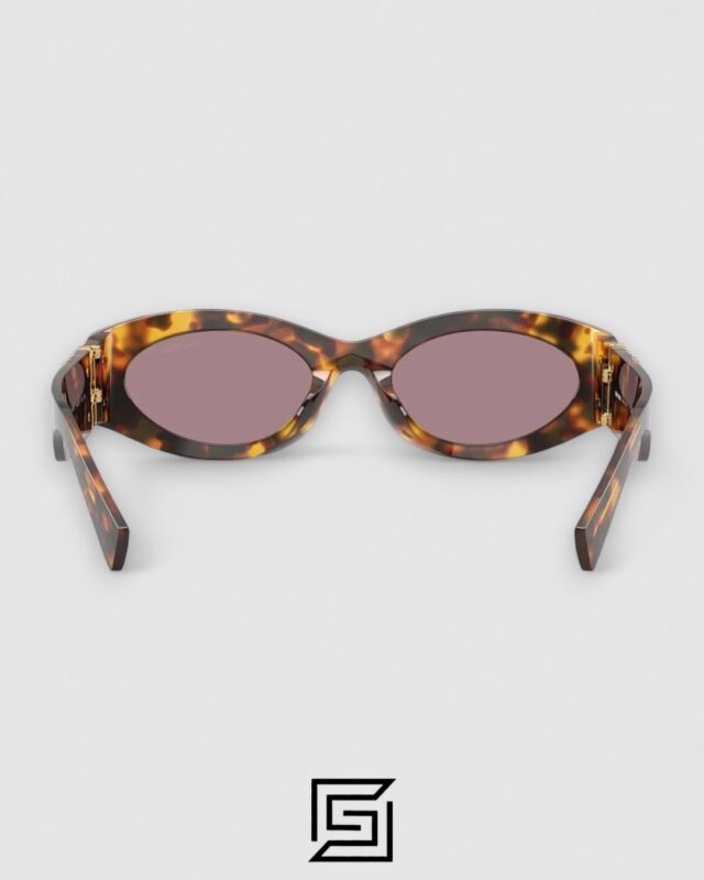 Miu Miu SMU11w Brown Lenses and Tiger Brown Frame