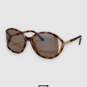 ⁦Tom Ford FT1090 Brown Lenses and Tiger Brown Frame⁩ - الصورة ⁦1⁩