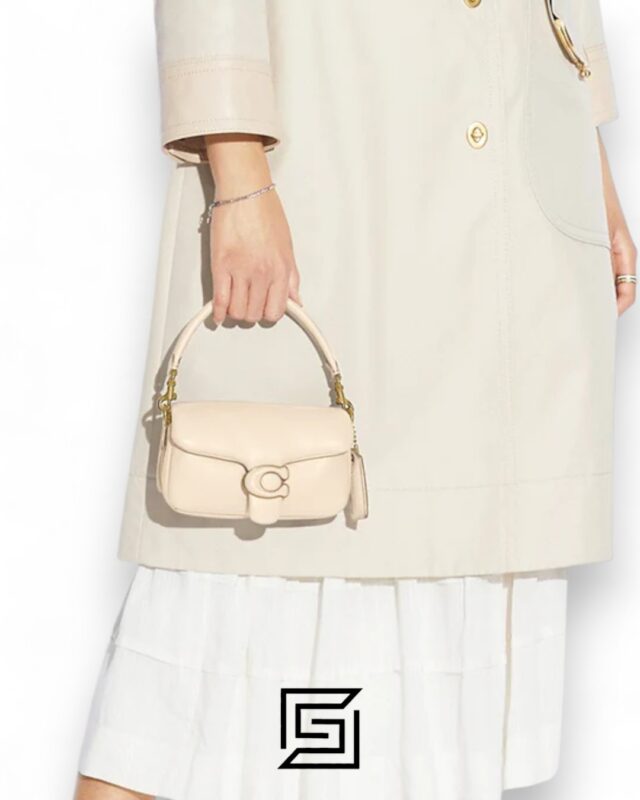 Coach Pillow Tabby Shoulder White Bag – Style No. C3880