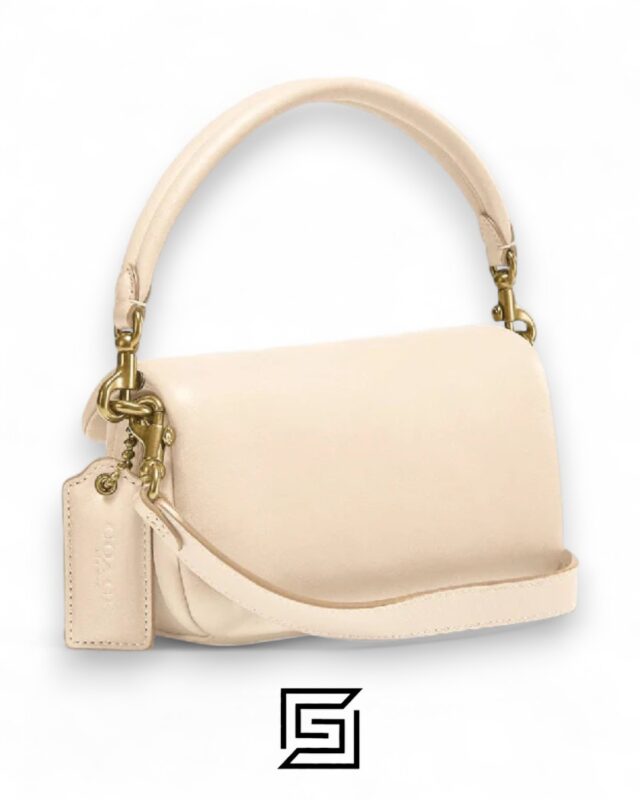 Coach Pillow Tabby Shoulder White Bag – Style No. C3880