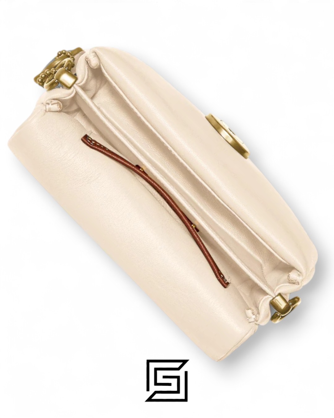 ⁦Coach Pillow Tabby Shoulder White Bag – Style No. C3880⁩ - الصورة ⁦4⁩