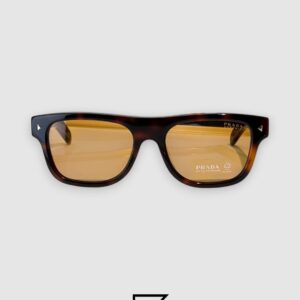 Prada SPR B12 Brown Lenses Tiger Brown Frame - Image 2
