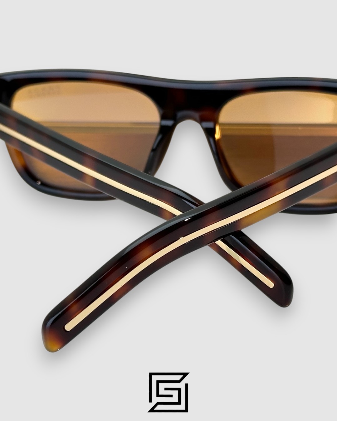 Prada SPR B12 Brown Lenses Tiger Brown Frame - Image 7