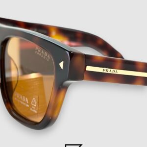 Prada SPR B12 Brown Lenses Tiger Brown Frame - Image 6