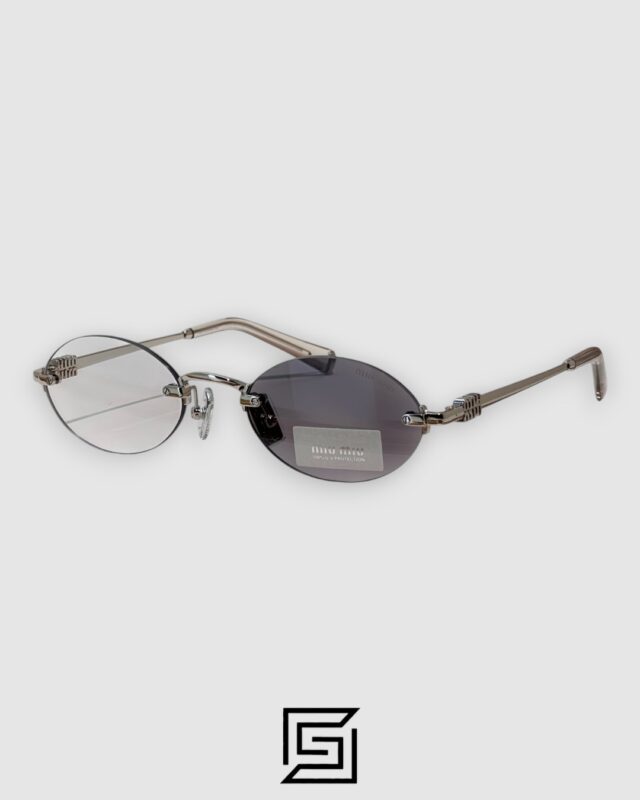 Miu Miu SMUA54S Silver Frame