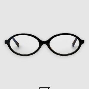 ⁦Miu Miu SMU04Z Black Frame Gold LogoOptical Glasses⁩ - الصورة ⁦2⁩