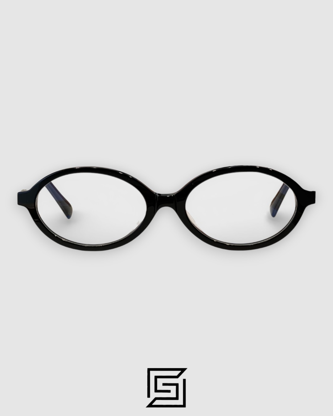 ⁦Miu Miu SMU04Z Black Frame Gold LogoOptical Glasses⁩ - الصورة ⁦2⁩
