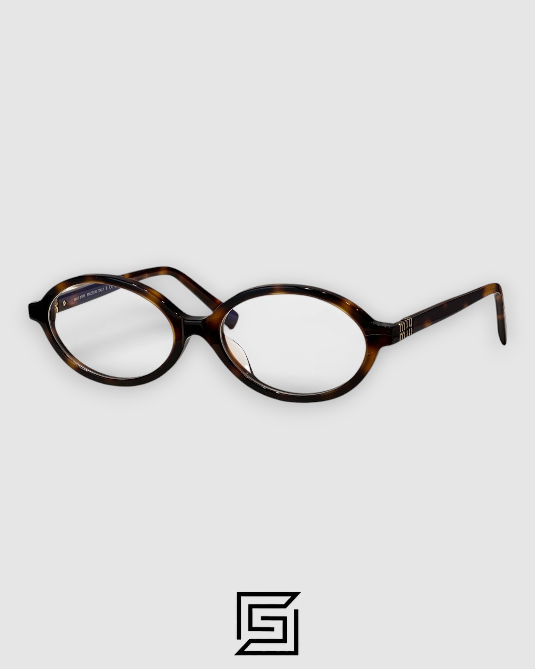 Miu Miu SMU04Z Tiger Brown Frame