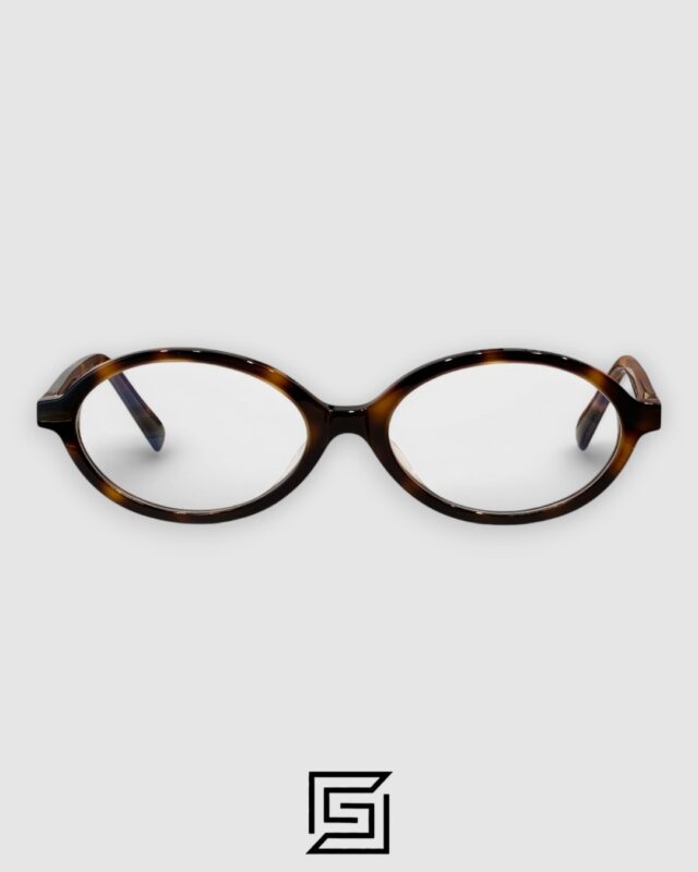 Miu Miu SMU04Z Tiger Brown Frame Gold LogoOptical Glasses